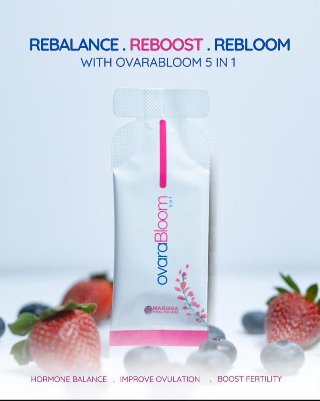 OVARA BLOOM inositol 5 in 1 COQ10 Inositol 40:1 vitamin D3 coq10 Marissa
